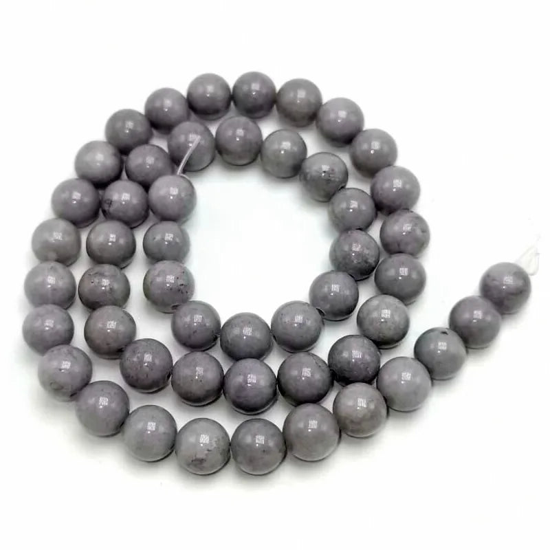 Cloud Jade Gemstone Beads, 27 Colors, 4/6/8/10/12/14mm