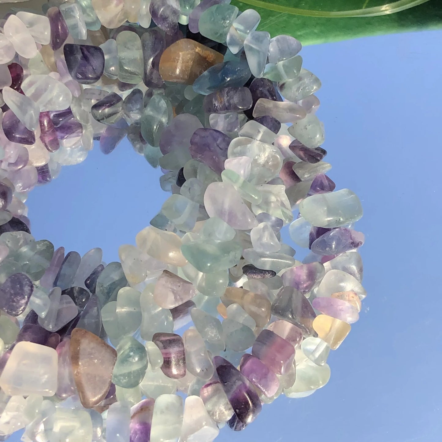 Natural Irregular Fluorite Freeform Chips,  Gemstone Beads 5-8mm