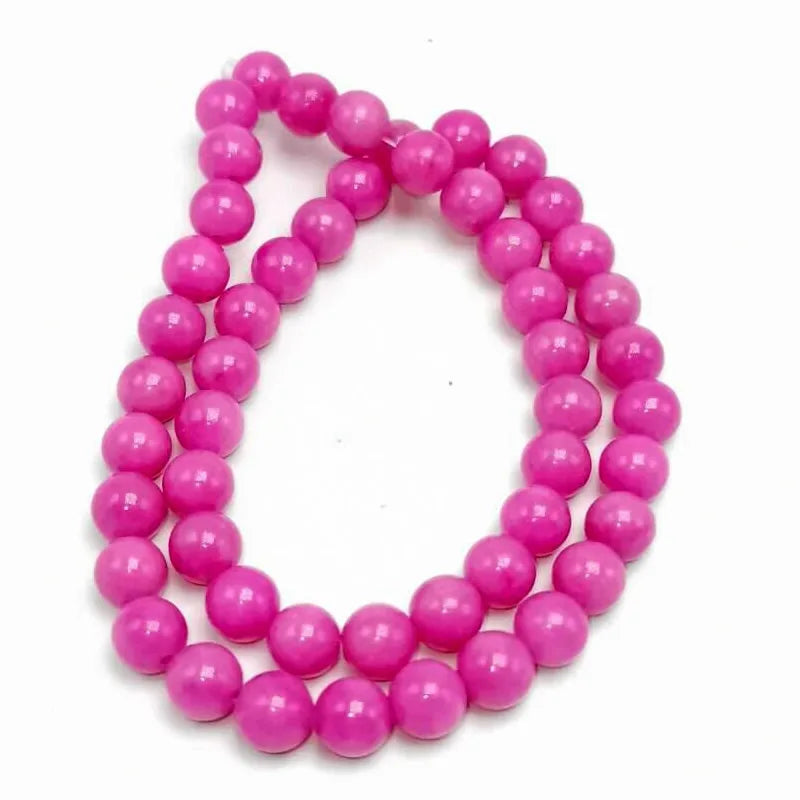 Cloud Jade Gemstone Beads, 27 Colors, 4/6/8/10/12/14mm