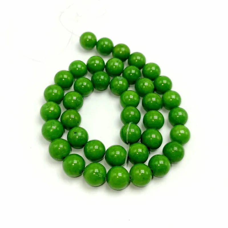 Cloud Jade Gemstone Beads, 27 Colors, 4/6/8/10/12/14mm