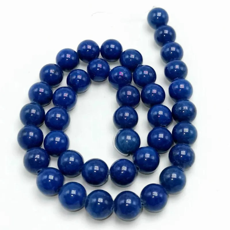 Cloud Jade Gemstone Beads, 27 Colors, 4/6/8/10/12/14mm