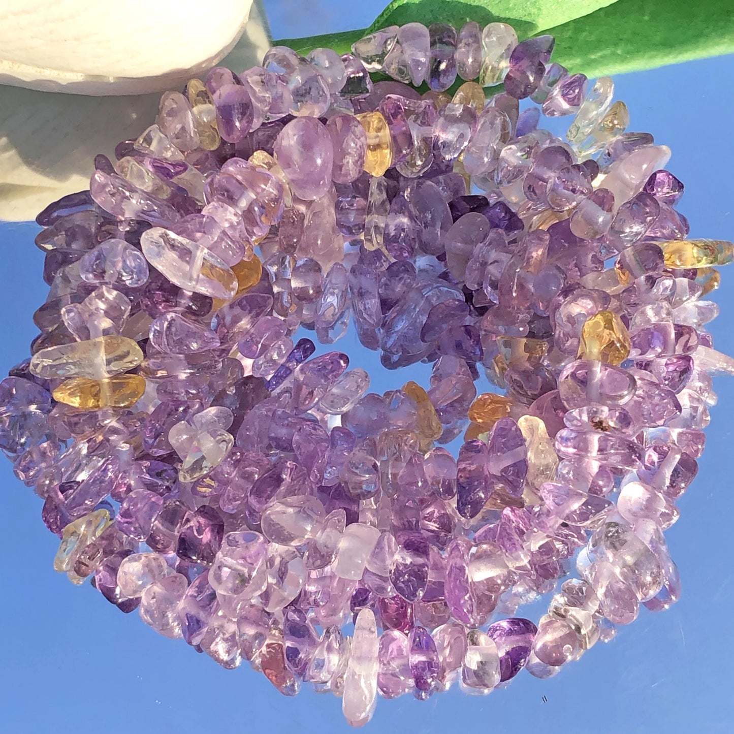 AAA Natural Irregular Amethyst Freeform Chip Beads, 5-8mm 33”