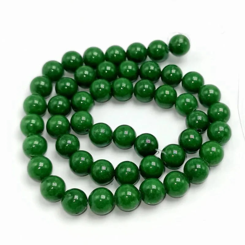 Cloud Jade Gemstone Beads, 27 Colors, 4/6/8/10/12/14mm