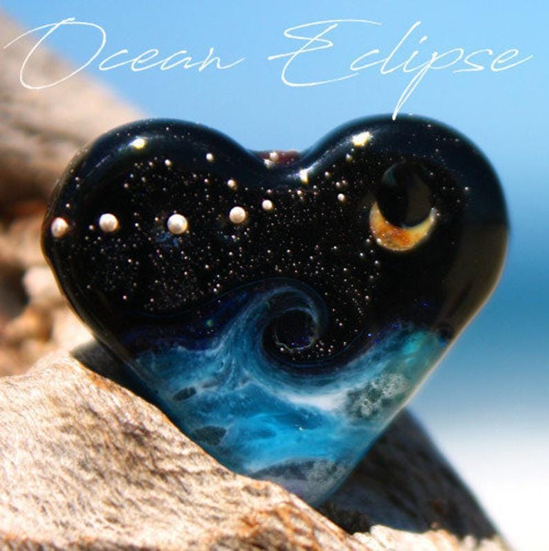 Lampwork Class - Waves + Moons Class BajaTiki lampwork class