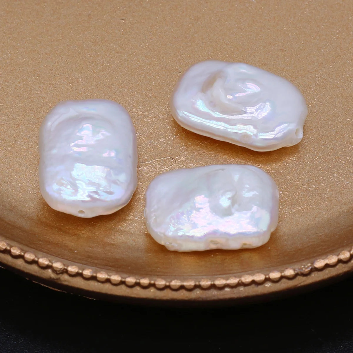 Natural Freshwater Pearls, Baroque Pearl Beads