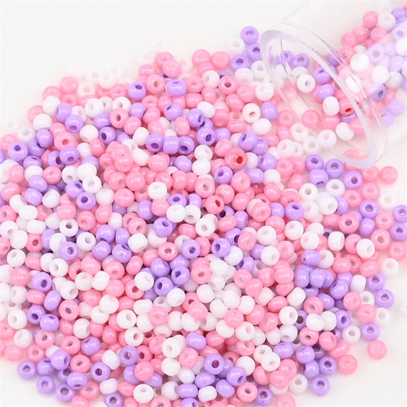 Metallic Seed Beads 12Grams/Tube 2mm, 1200pcs