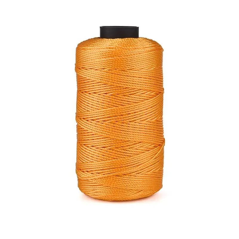 Light Ice Cotton Silk Thread, 20 Colors Three-Strand Hand Woven Beading Thread, 110g