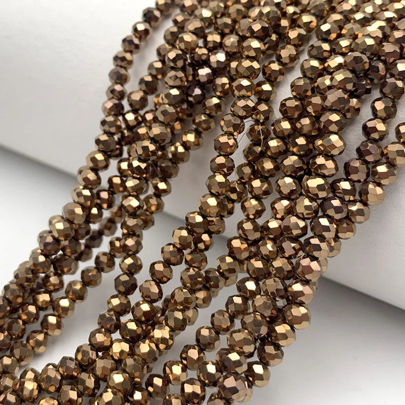 Faceted Austria Crystal Beads 2 3 4 6 8mm