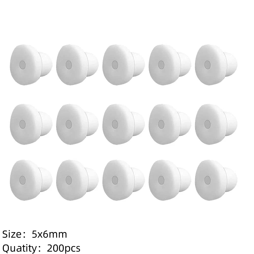 Stainless Steel Round Flat Back Blanks for Clip On Earrings, 10pcs