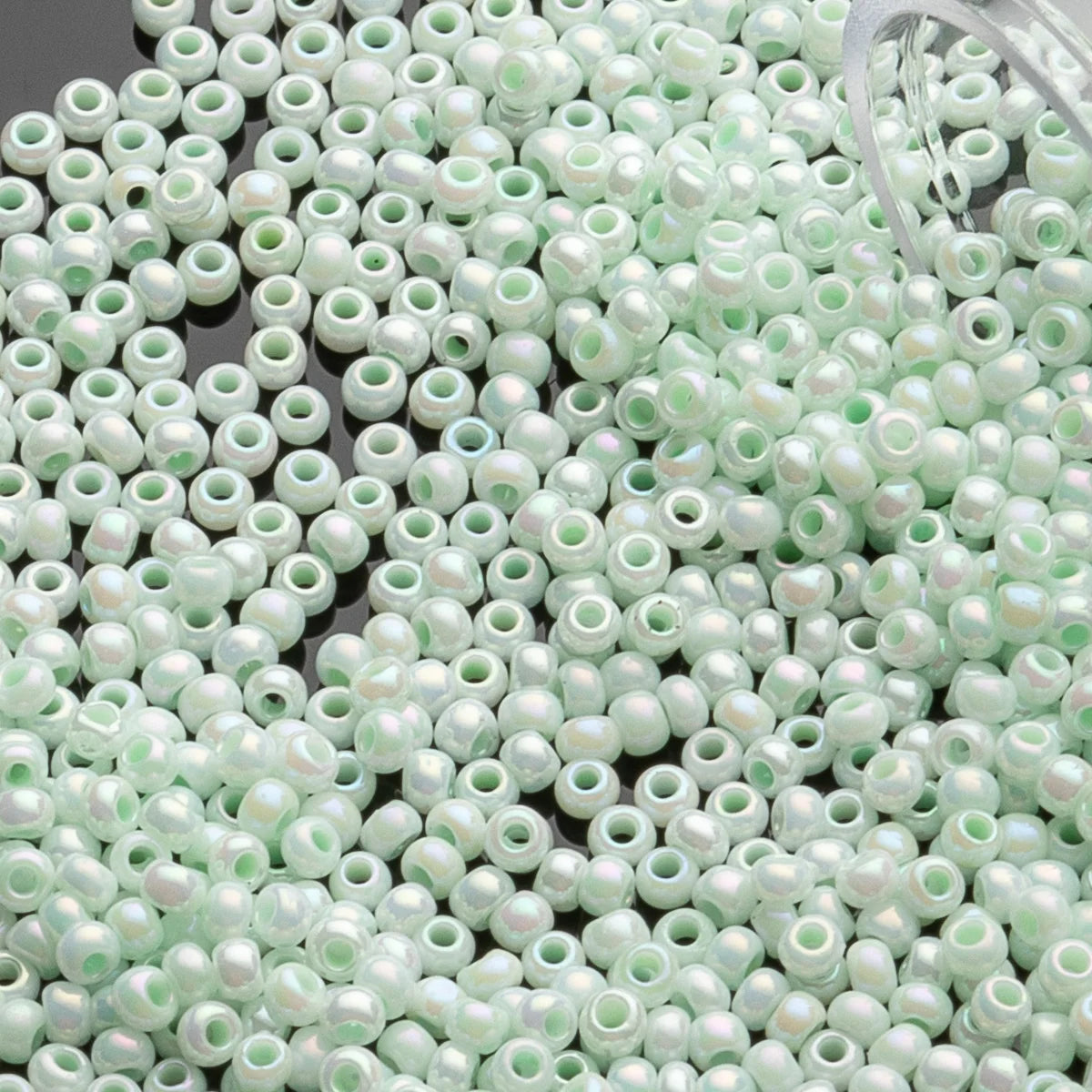 Pastel Glass Seed Beads 1 Bag 10 Grams 1400 Pieces 1.9MM, 14 color options