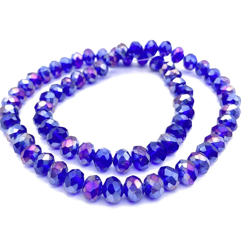 Austrian Faceted Glass Crystal Beads,  2 3 4 6 8mm Rondelles