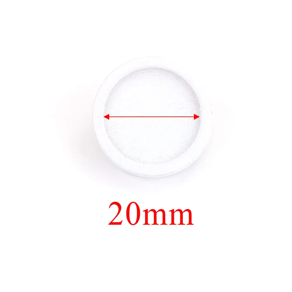 Blank Wood Cabochon Brooch Base Settings, Fits 20 25 30 40mm, Round Bezel Tray Blanks