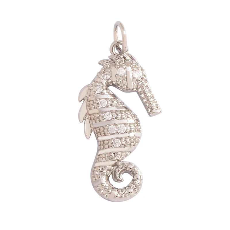 Ocean Jams 18k Gold Plated Zircon Charm Collection