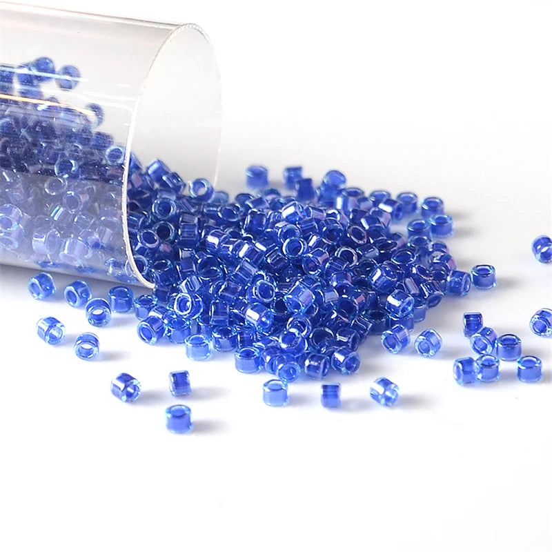 Miyuki Delica Glass Beads Color-Lined 10g 1.6mm, 26 color options