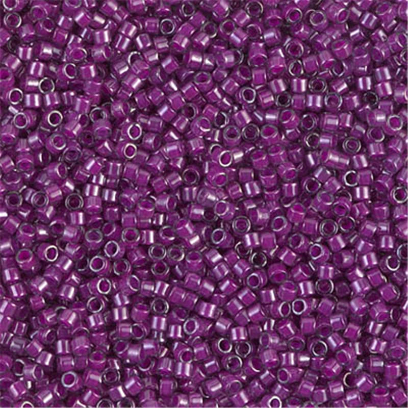 Miyuki Delica Glass Beads Color-Lined 10g 1.6mm, 26 color options