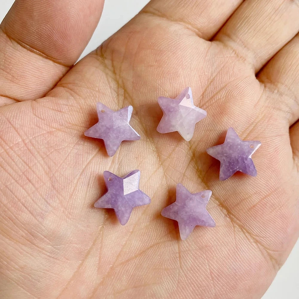 Amethyst Pendant Beads, Natural Healing Gemstones, 9 sizes & Shapes, 2pcs