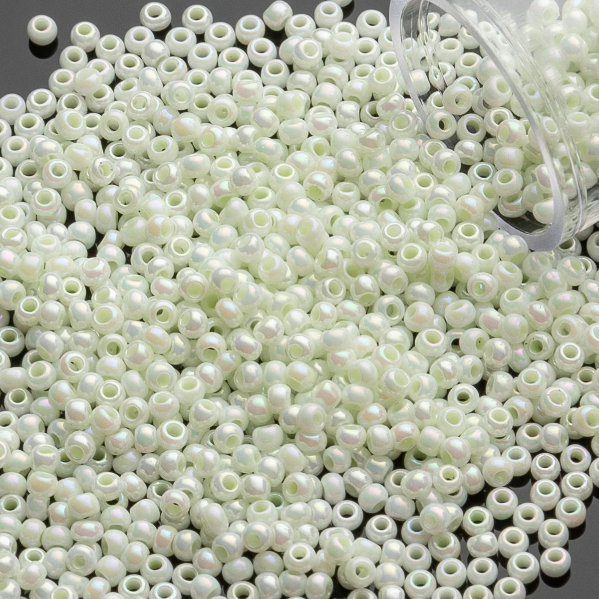 Pastel Glass Seed Beads 1 Bag 10 Grams 1400 Pieces 1.9MM, 14 color options