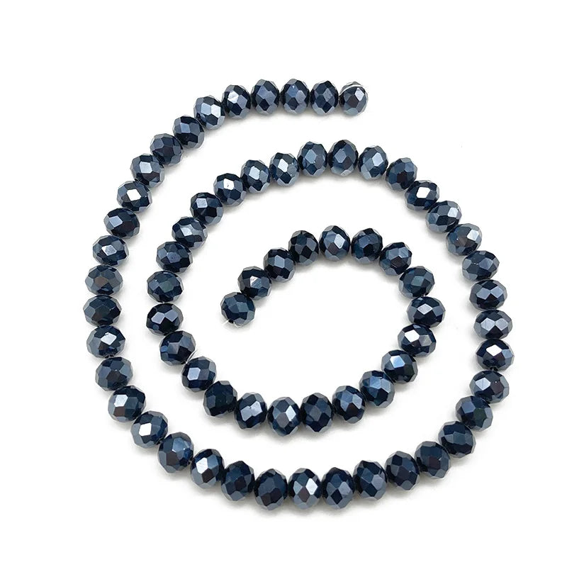 Austrian Faceted Glass Crystal Beads,  2 3 4 6 8mm Rondelles