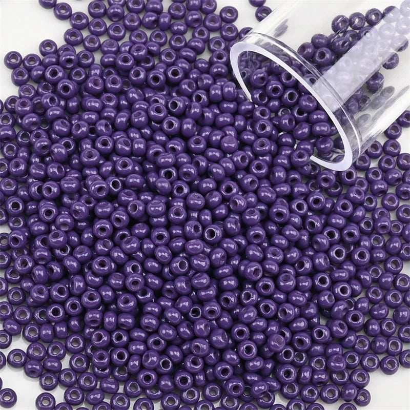 Metallic Seed Beads 12Grams/Tube 2mm, 1200pcs