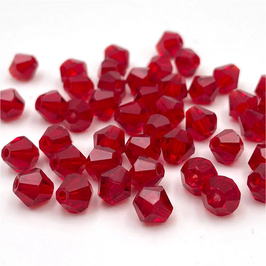 Austrian Bicone Crystal Beads, 3/4/6mm