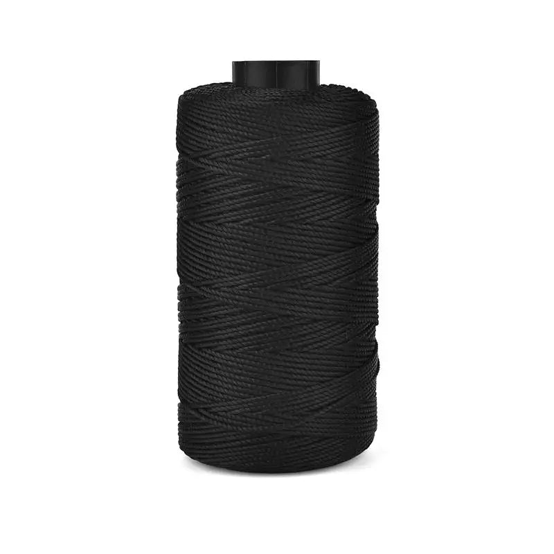 Light Ice Cotton Silk Thread, 20 Colors Three-Strand Hand Woven Beading Thread, 110g