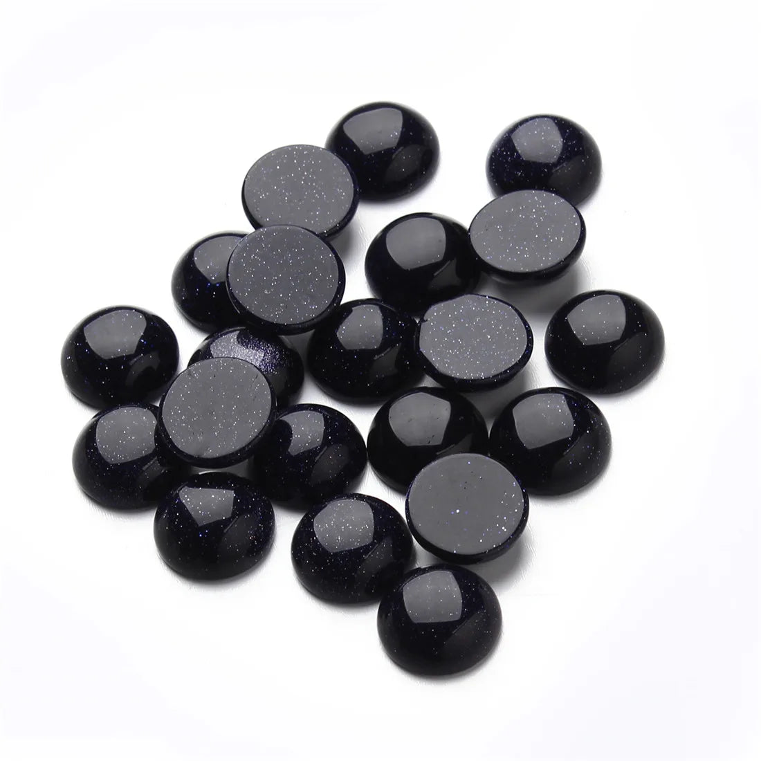 Round Onyx Cabochons, 10pcs, 2 4 6 8 10 12 14 16 18 20 25mm