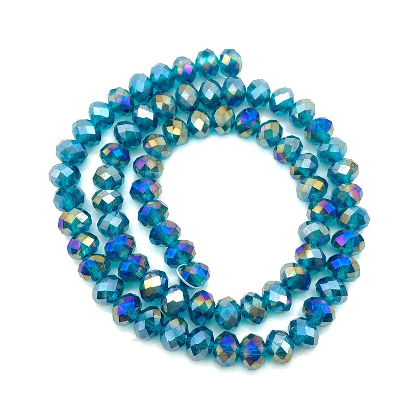 Austrian Faceted Glass Crystal Beads,  2 3 4 6 8mm Rondelles