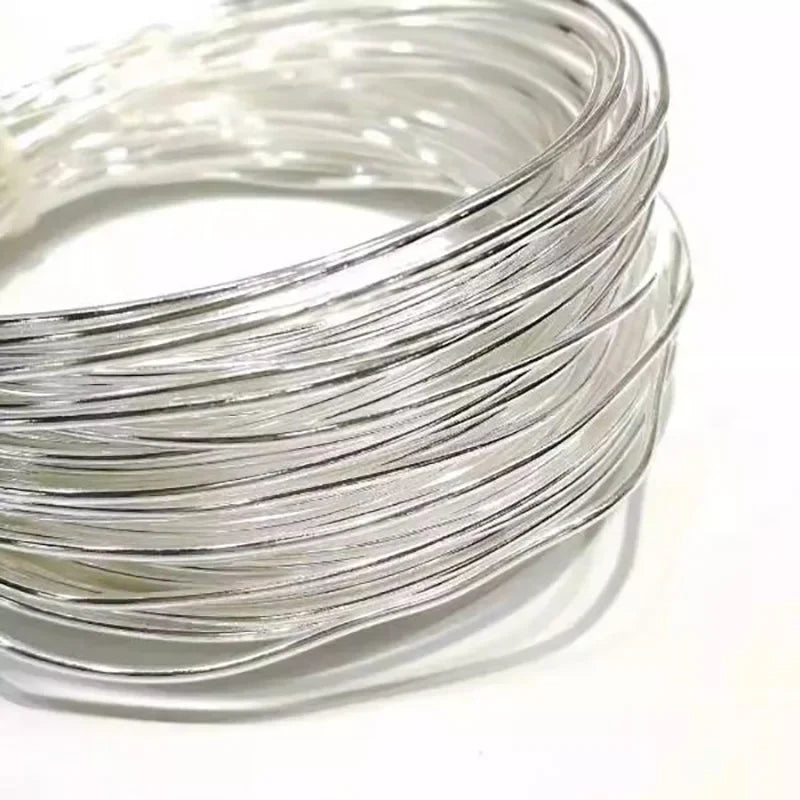 999 Silver Wire For Jewelry Findings, 0.2mm 0.3mm 0.4mm 0.5mm 0.6mm 0.7mm 0.8mm 0.9mm 1mm 1.5mm 2mm 2.5mm 3mm 4mm To 15mm