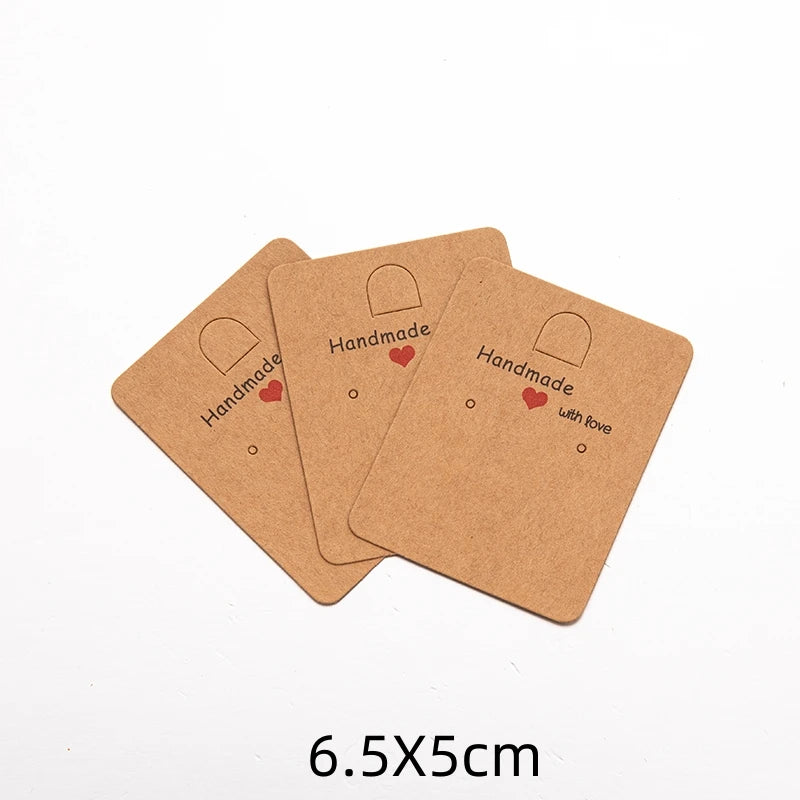 Earring Display Cards,Cardboard, 50pcs, 35 style options