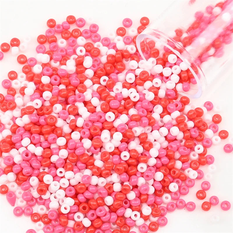 Metallic Seed Beads 12Grams/Tube 2mm, 1200pcs